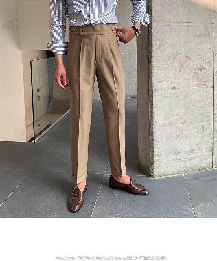 Signature Buttoned Gurkha Pants By Ellegance