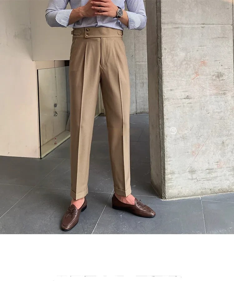 Signature Buttoned Gurkha Pants By Ellegance