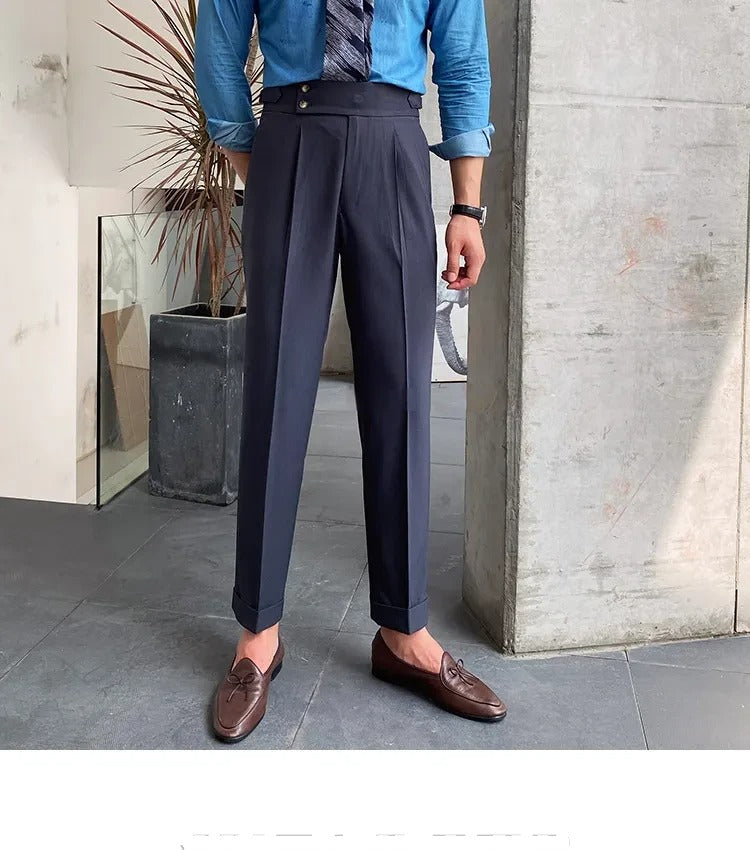 Signature Buttoned Gurkha Pants By Ellegance