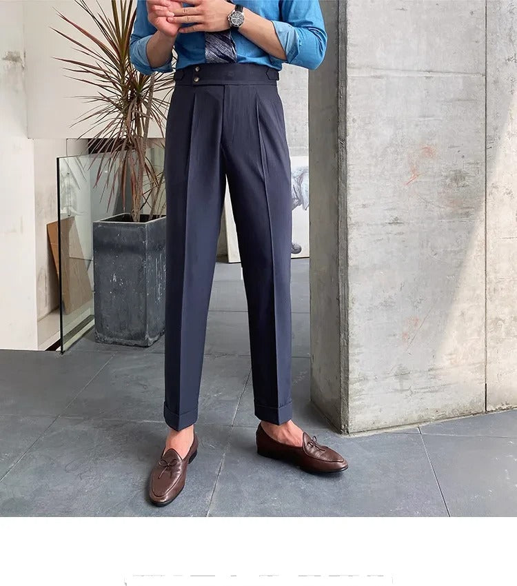 Signature Buttoned Gurkha Pants By Ellegance