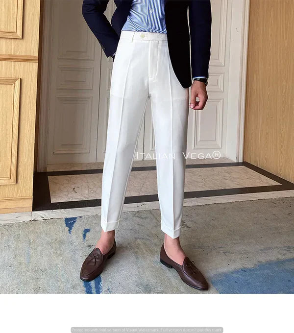 Flexi Casual High Stretch Trousers by ELLEGANCE