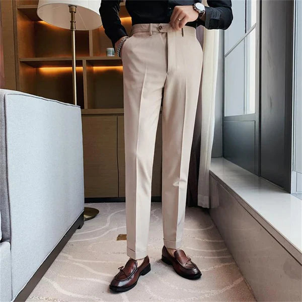 Flexi Casual High Stretch Trousers by ELLEGANCE