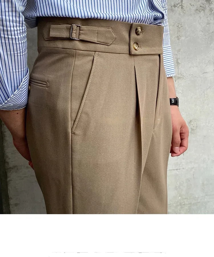 Signature Buttoned Gurkha Pants By Ellegance