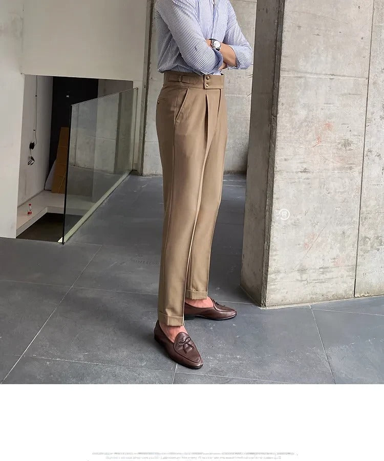 Signature Buttoned Gurkha Pants By Ellegance
