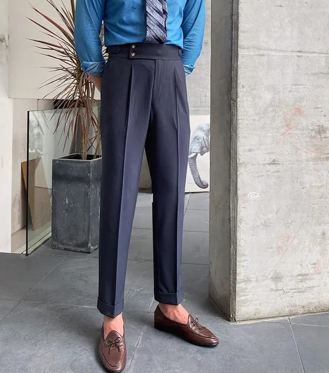 Signature Buttoned Gurkha Pants By Ellegance