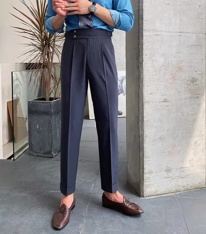 Signature Buttoned Gurkha Pants By Ellegance